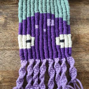 Pixel Octopus Macrame